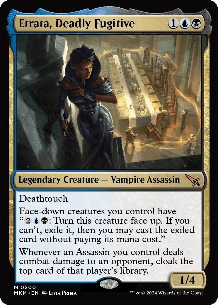 Image for Etrata, Deadly Fugitive (200) (MKM) - Magic: The Gathering
