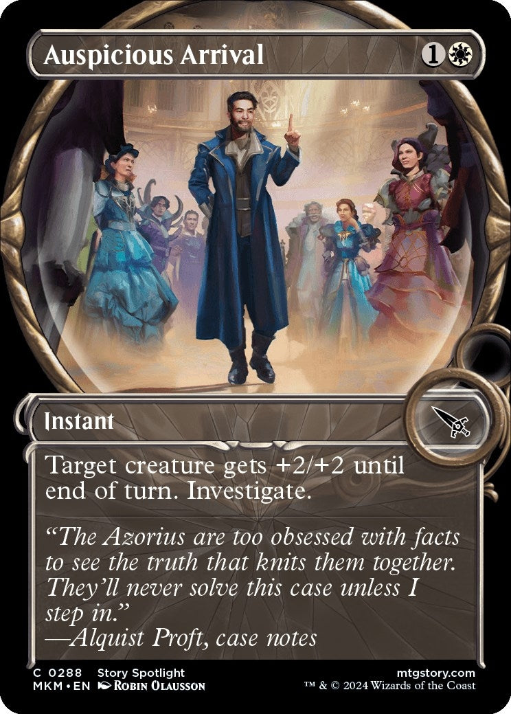 Image for Auspicious Arrival (Showcase) (288) (MKM) - Magic: The Gathering