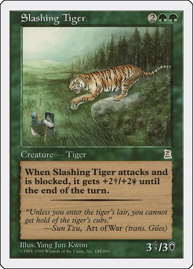 Image for Slashing Tiger (145) (PTK) - Magic: The Gathering