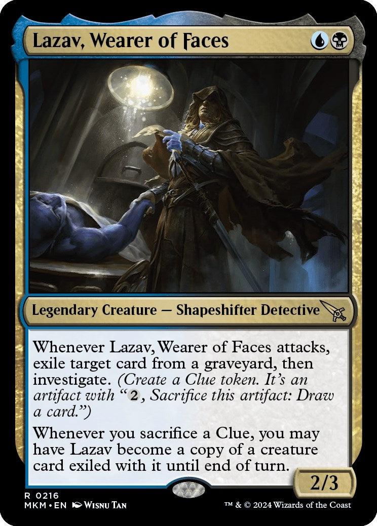 Image for Lazav, Wearer of Faces (216) (MKM) - Magic: The Gathering
