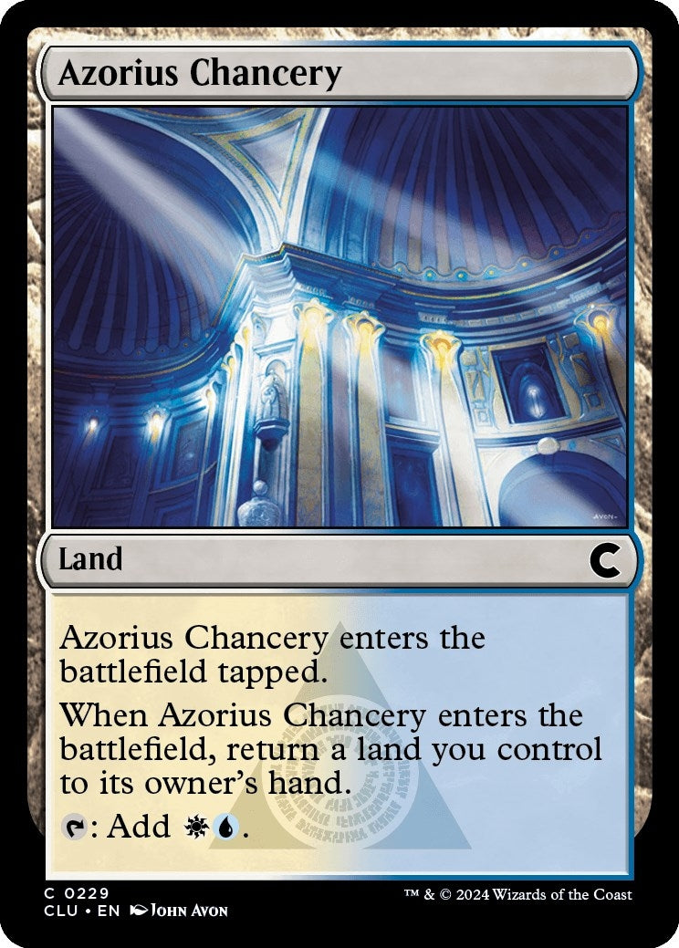 Image for Azorius Chancery (229) (CLU) - Magic: The Gathering