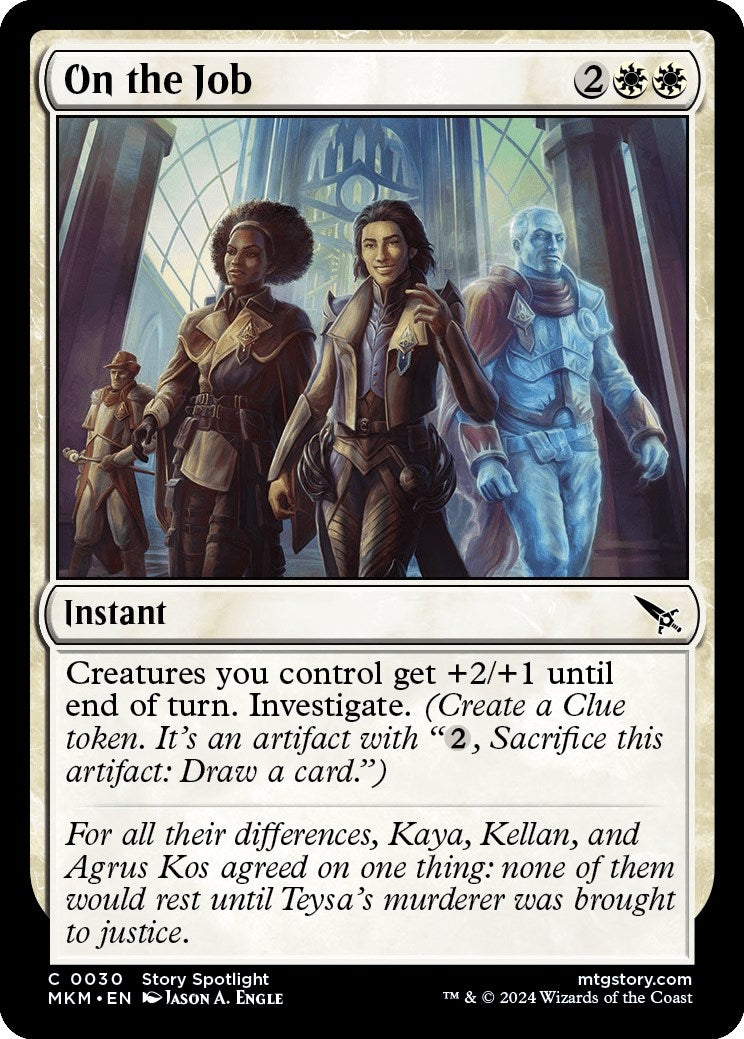 Image for On the Job (30) (MKM) - Magic: The Gathering