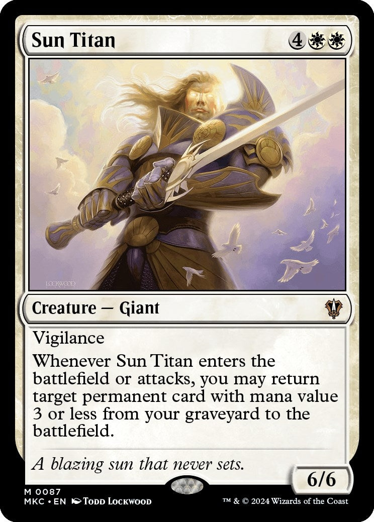 Image for Sun Titan (87) (MKC) - Magic: The Gathering