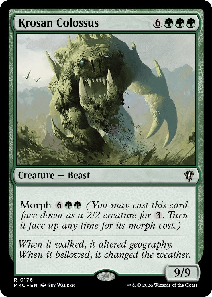 Image for Krosan Colossus (176) (MKC) - Magic: The Gathering