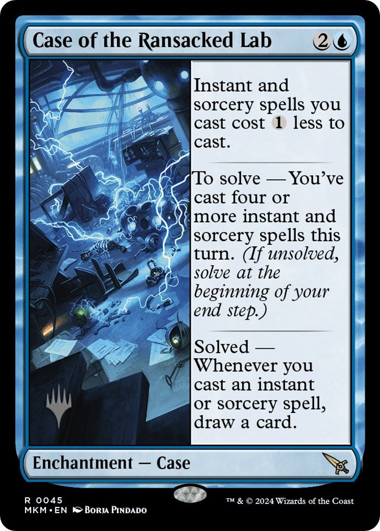 Image for Case of the Ransacked Lab (45) (PPMKM) - Magic: The Gathering
