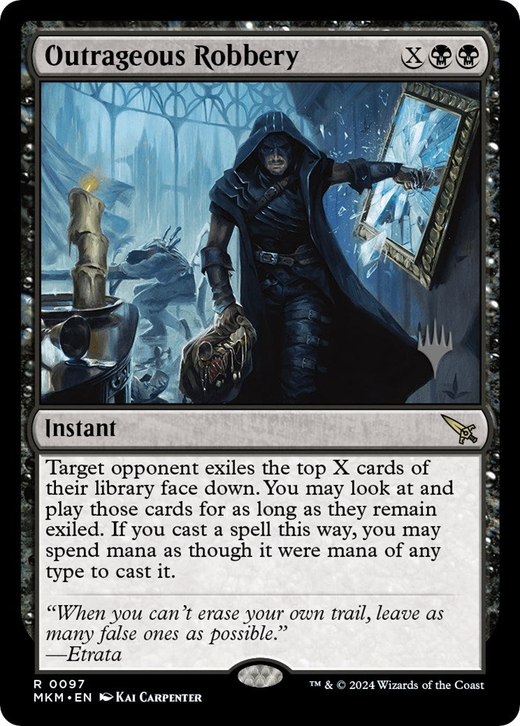 Image for Outrageous Robbery (97) (PPMKM) - Magic: The Gathering