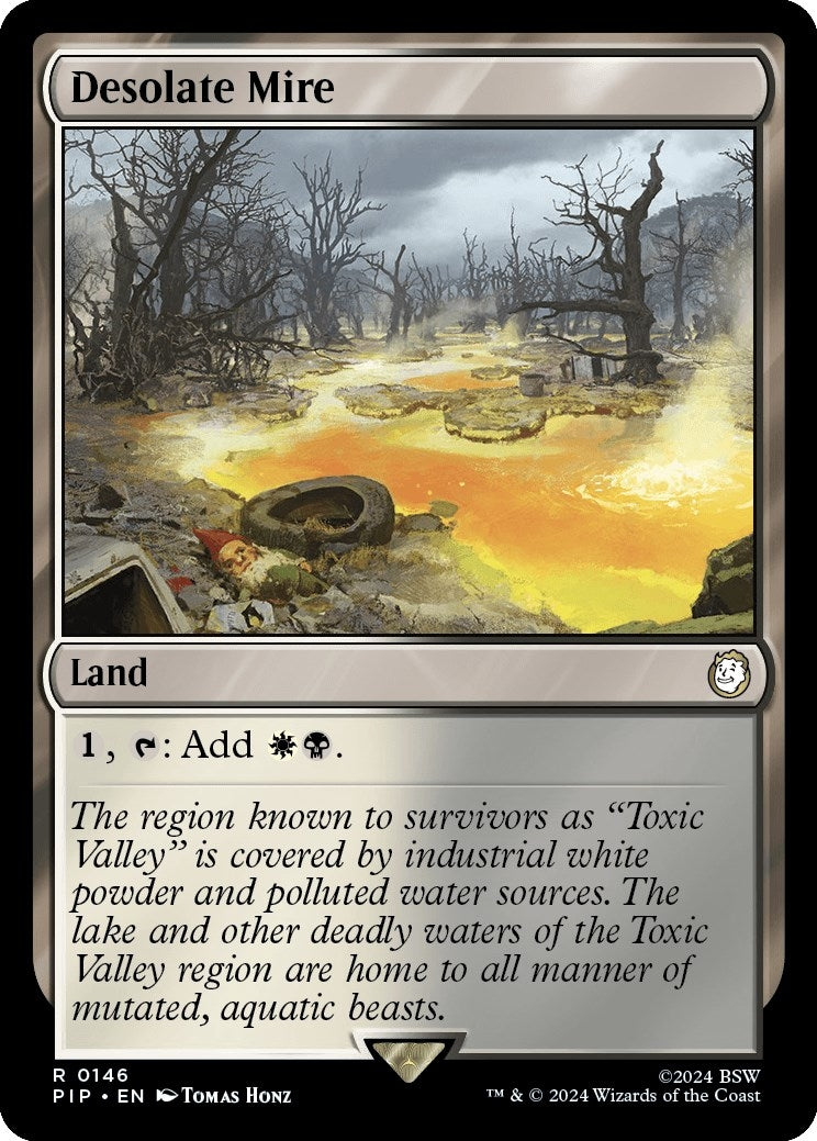 Image for Desolate Mire (146) (PIP) - Magic: The Gathering
