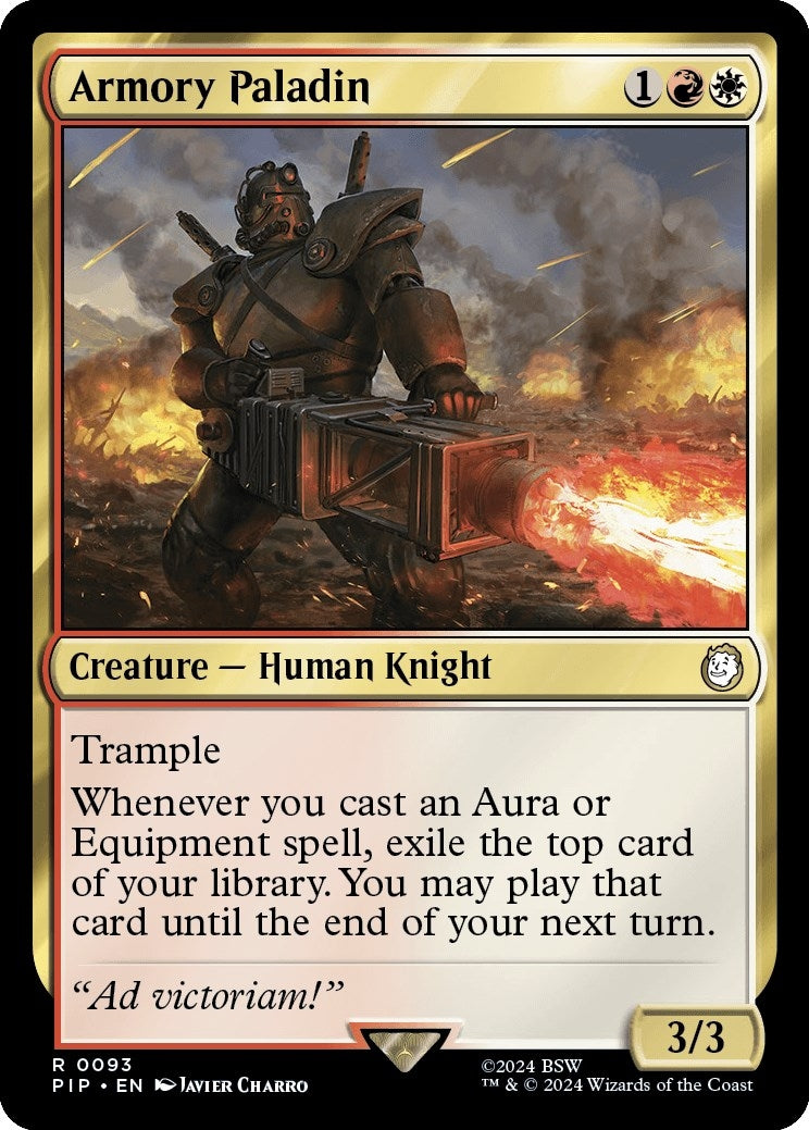 Image for Armory Paladin (93) (PIP) - Magic: The Gathering