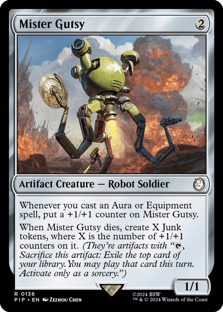 Image for Mister Gutsy (136) (PIP) - Magic: The Gathering