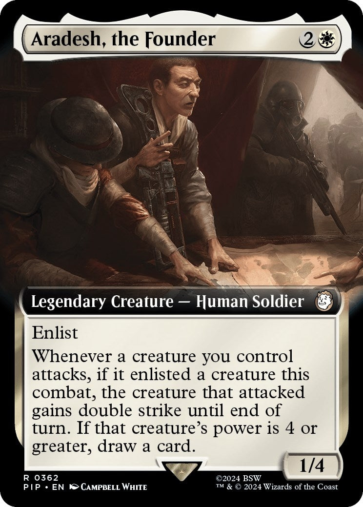 Image for Aradesh, the Founder (Extended Art) (362) (PIP) - Magic: The Gathering