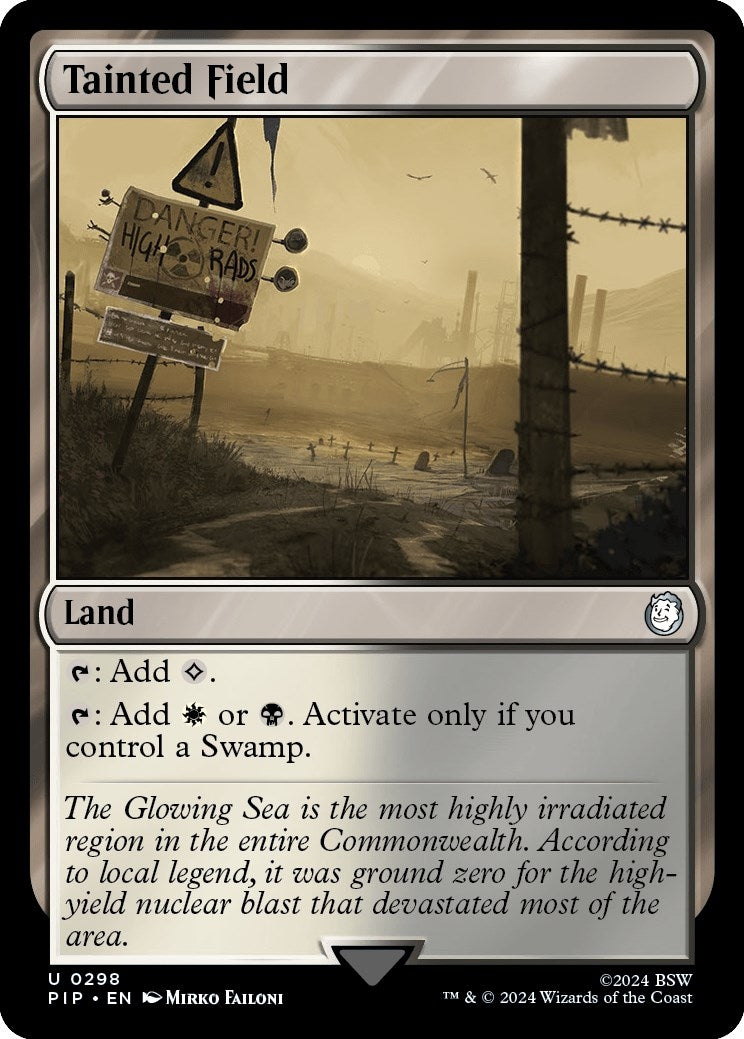 Image for Tainted Field (298) (PIP) - Magic: The Gathering