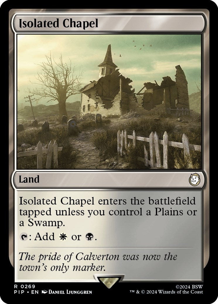 Image for Isolated Chapel (269) (PIP) - Magic: The Gathering