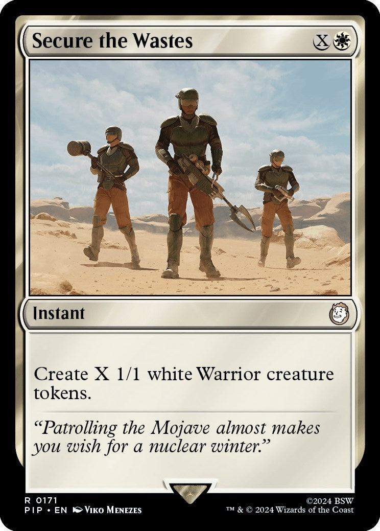 Image for Secure the Wastes (171) (PIP) - Magic: The Gathering
