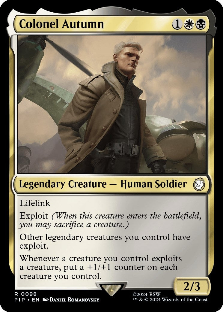 Image for Colonel Autumn (98) (PIP) - Magic: The Gathering