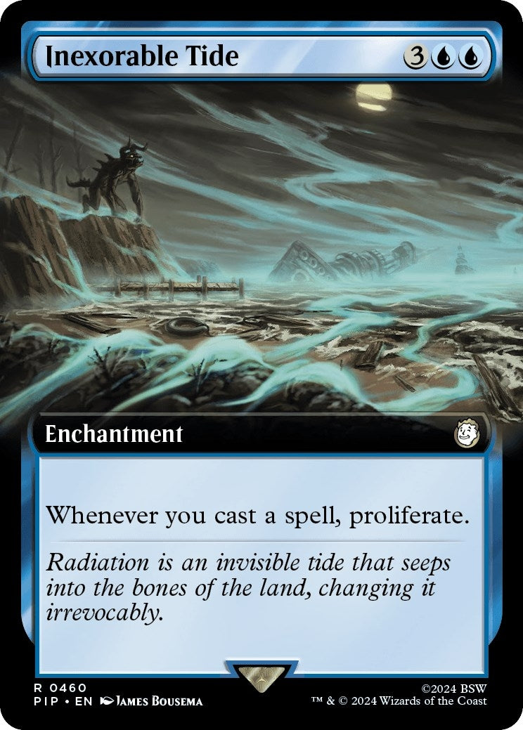 Image for Inexorable Tide (Extended Art) (460) (PIP) - Magic: The Gathering