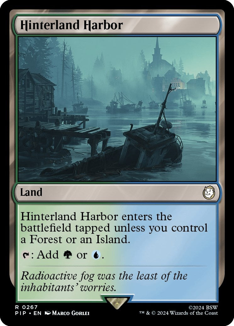 Image for Hinterland Harbor (267) (PIP) - Magic: The Gathering