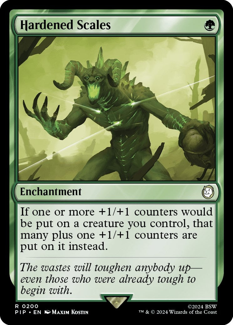 Image for Hardened Scales (200) (PIP) - Magic: The Gathering