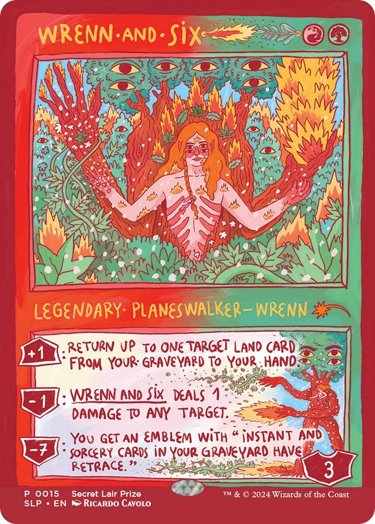Image for Wrenn and Six (15) (SLP) - Magic: The Gathering