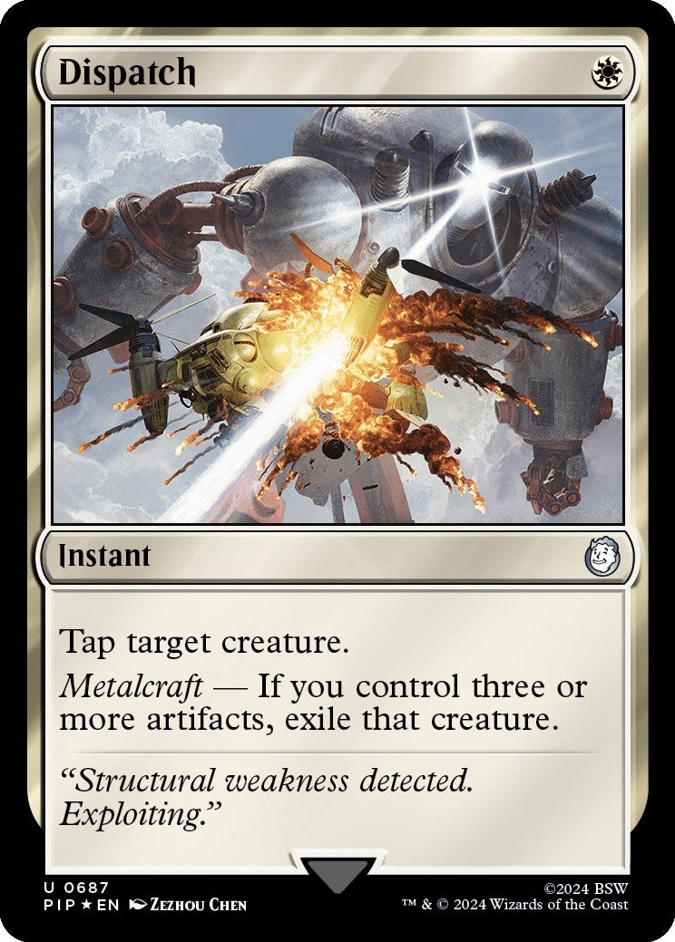 Image for Dispatch (Surge Foil) (687) (PIP) - Magic: The Gathering