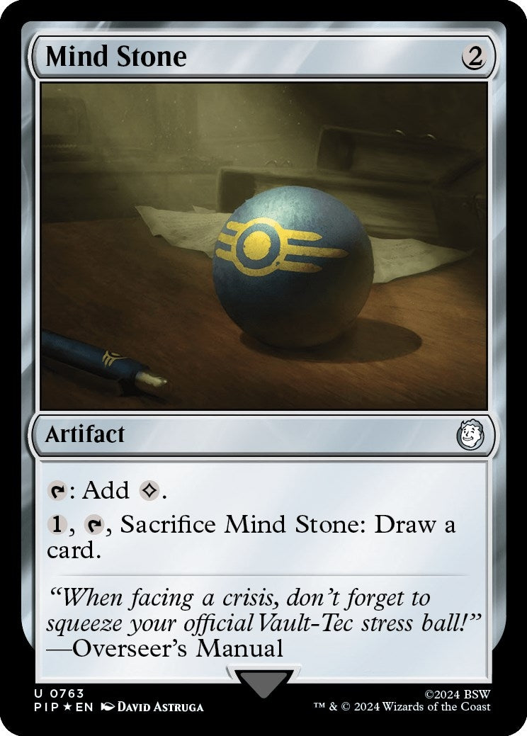 Image for Mind Stone (Surge Foil) (763) (PIP) - Magic: The Gathering