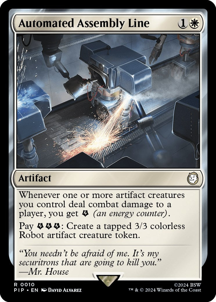 Image for Automated Assembly Line (10) (PIP) - Magic: The Gathering