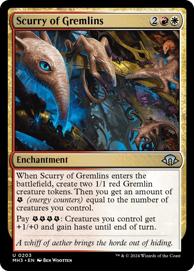 Image for Scurry of Gremlins (203) (MH3) - Magic: The Gathering