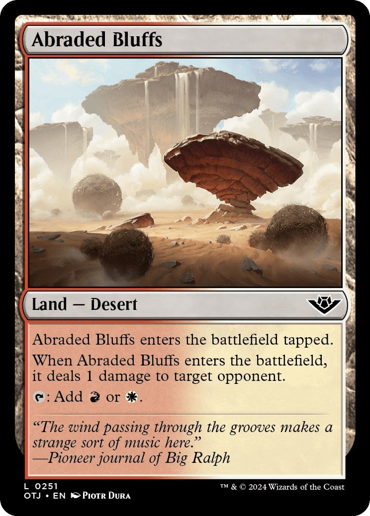 Abraded Bluffs (251) (OTJ) French