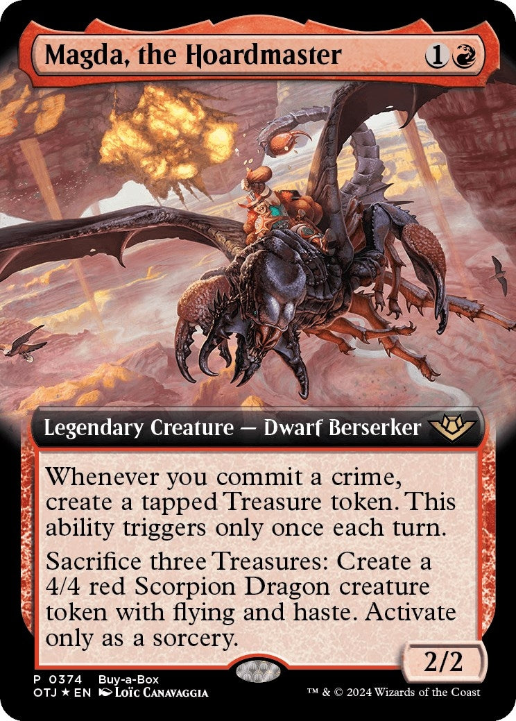 Magda, the Hoardmaster (Extended Art) (374) (BABP)