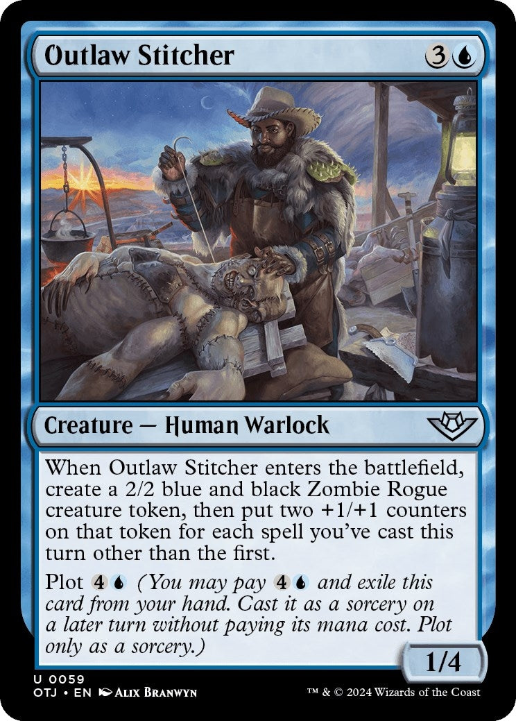Image for Outlaw Stitcher (59) (OTJ) - Magic: The Gathering
