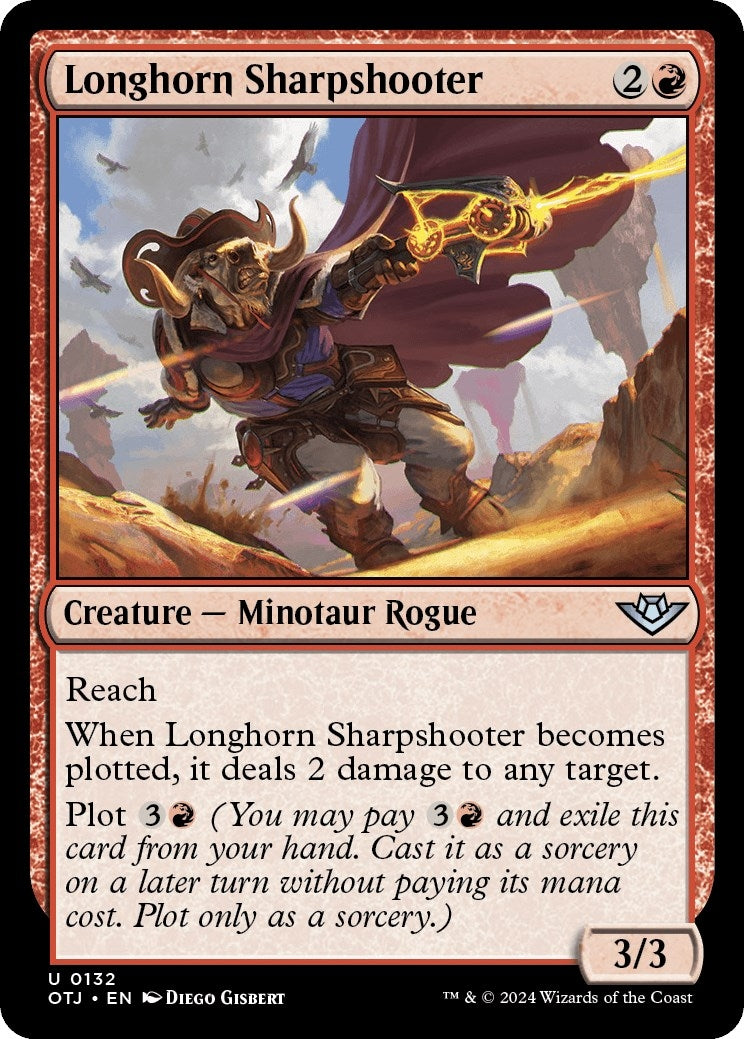 Longhorn Sharpshooter (132) (OTJ) Japanese