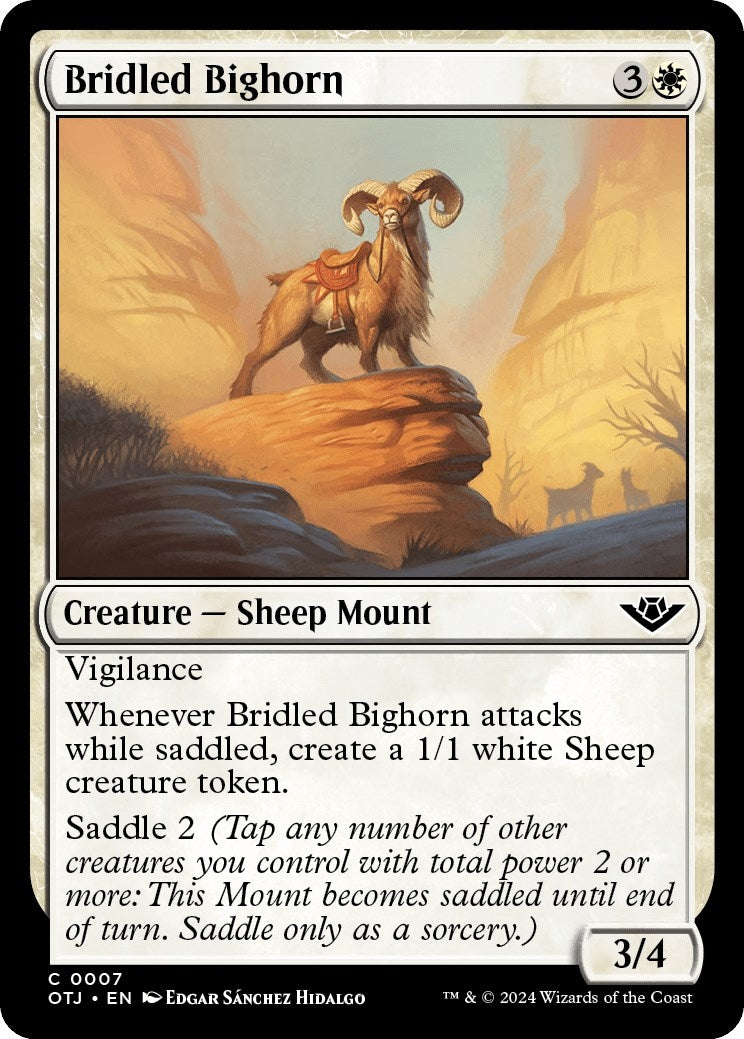 Bridled Bighorn (7) (OTJ) French
