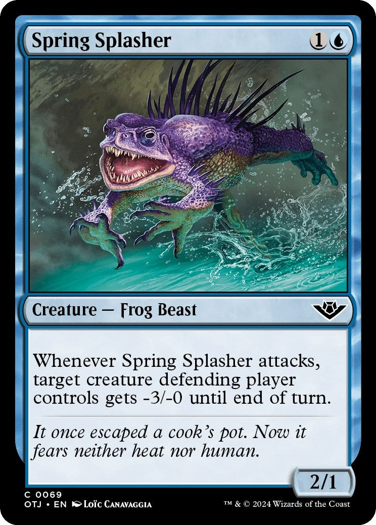 Spring Splasher (69) (OTJ) French