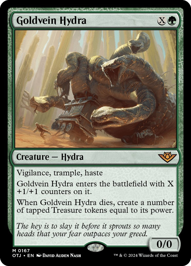 Image for Goldvein Hydra (167) (OTJ) - Magic: The Gathering