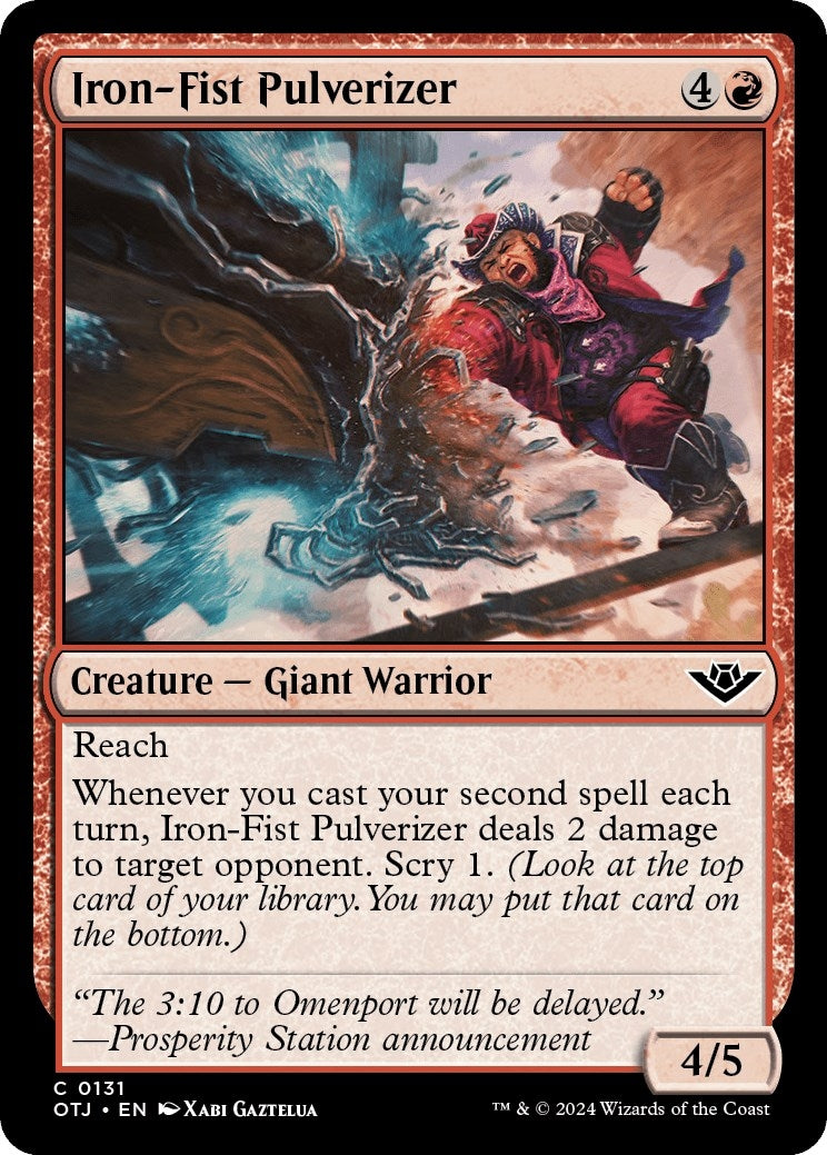 Iron-Fist Pulverizer (131) (OTJ) French