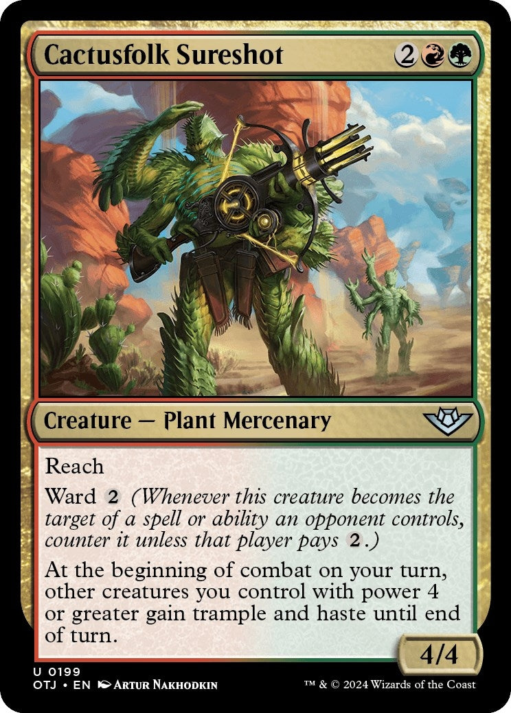 Cactusfolk Sureshot (199) (OTJ) French