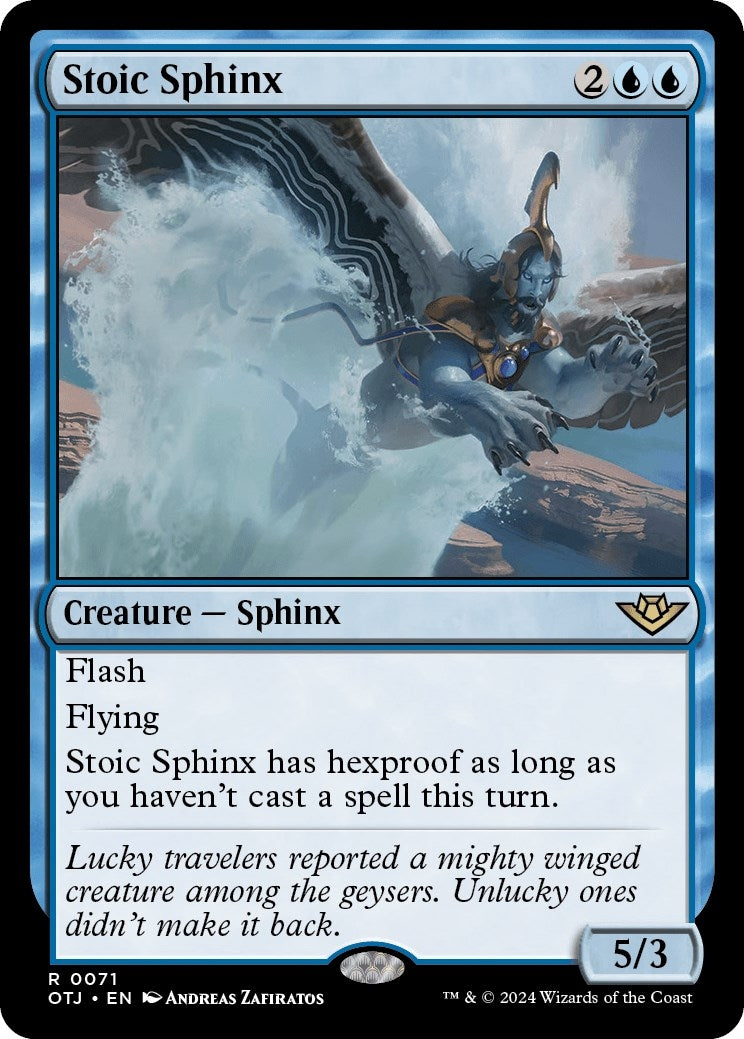 Stoic Sphinx (71) (OTJ) French