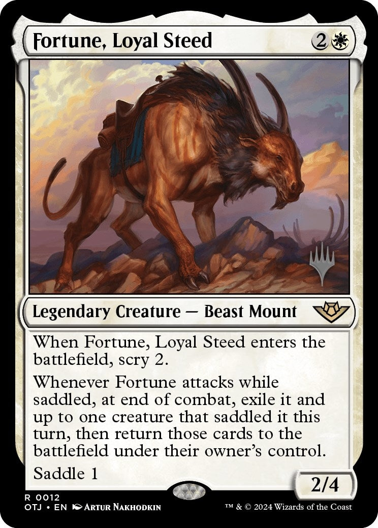 Image for Fortune, Loyal Steed (12) (PPOTJ) - Magic: The Gathering