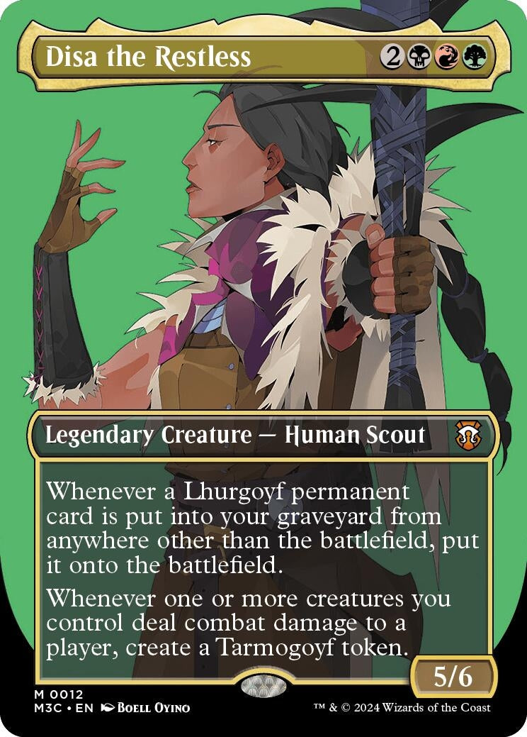 Image for Disa the Restless (Borderless) (12) (M3C) - Magic: The Gathering