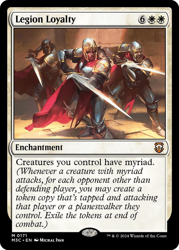 Image for Legion Loyalty (Ripple Foil) (171) (M3C) - Magic: The Gathering