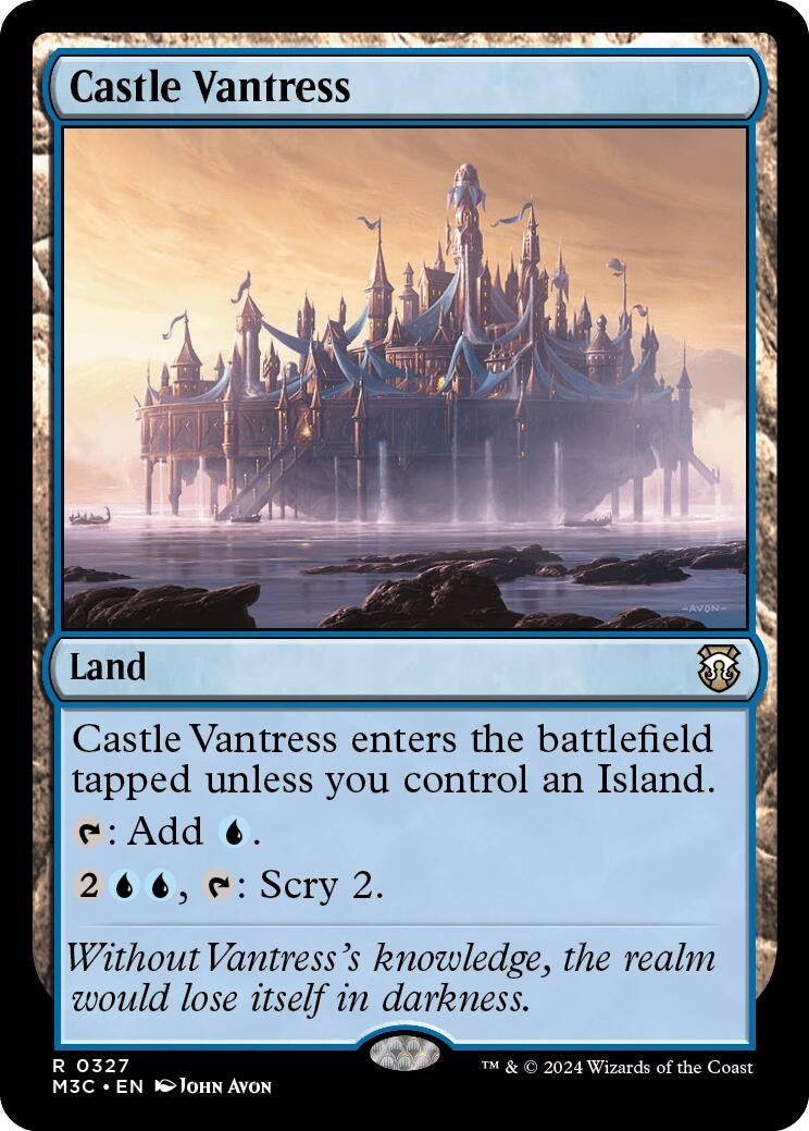 Image for Castle Vantress (Ripple Foil) (327) (M3C) - Magic: The Gathering