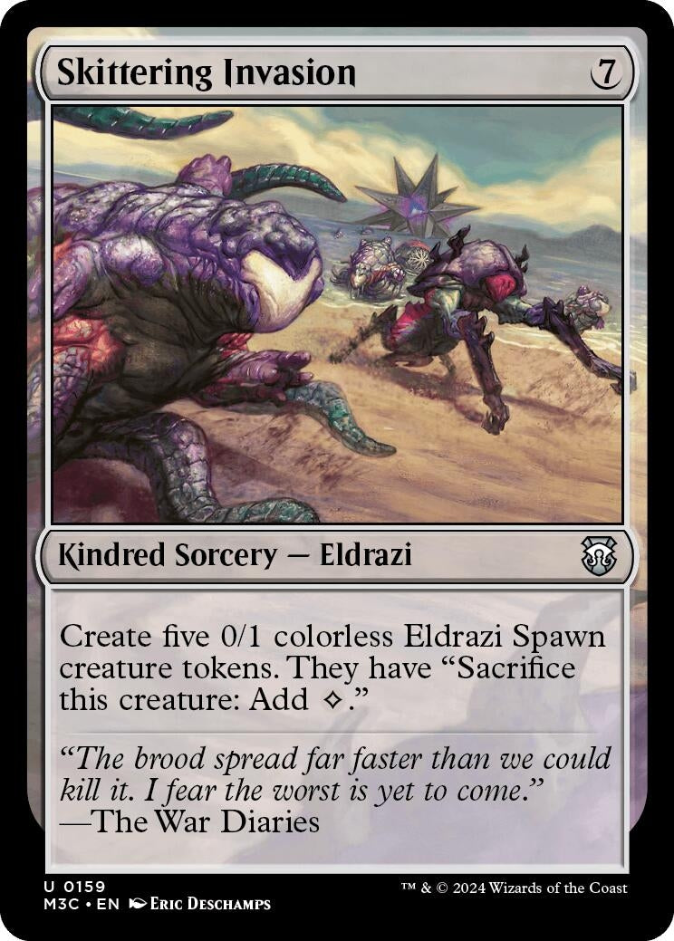 Image for Skittering Invasion (159) (M3C) - Magic: The Gathering