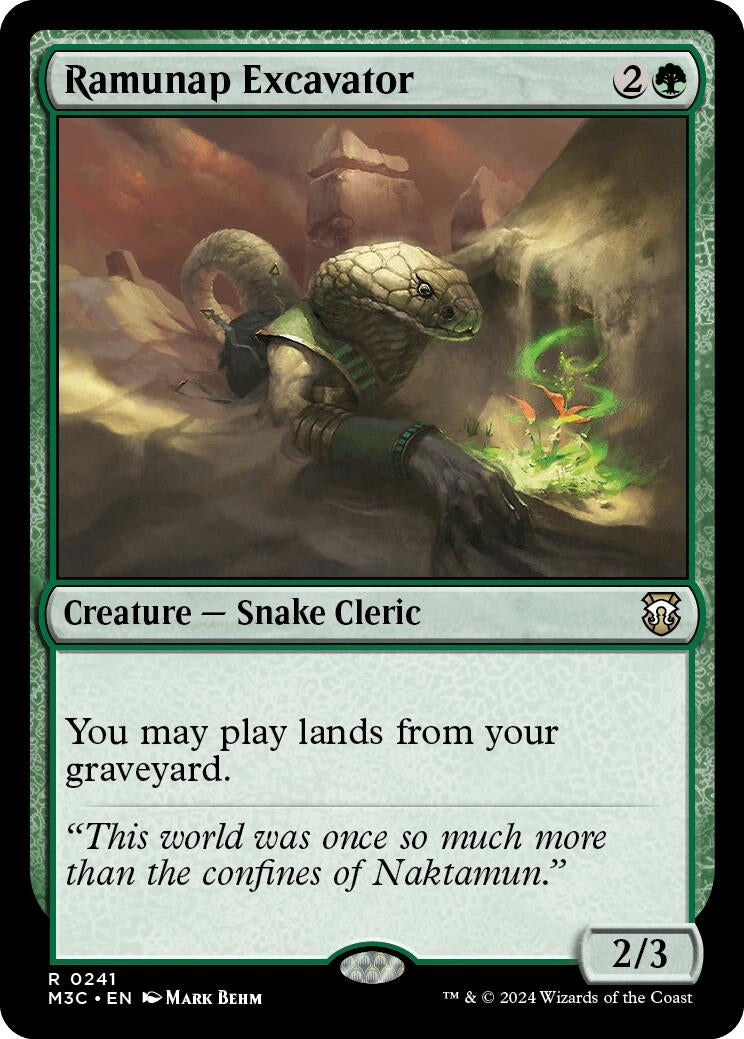 Image for Ramunap Excavator (241) (M3C) - Magic: The Gathering