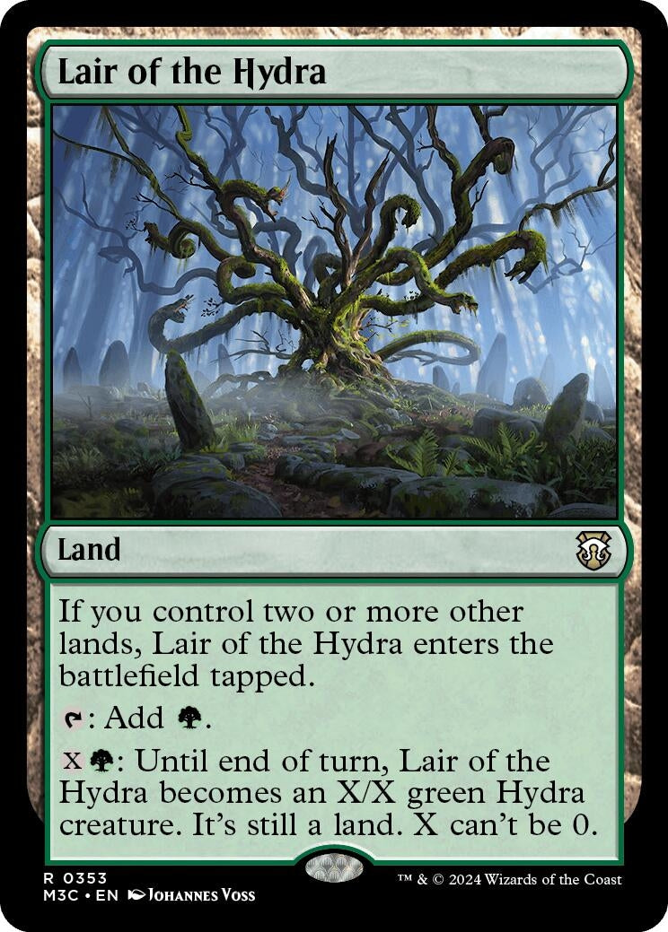 Image for Lair of the Hydra (353) (M3C) - Magic: The Gathering