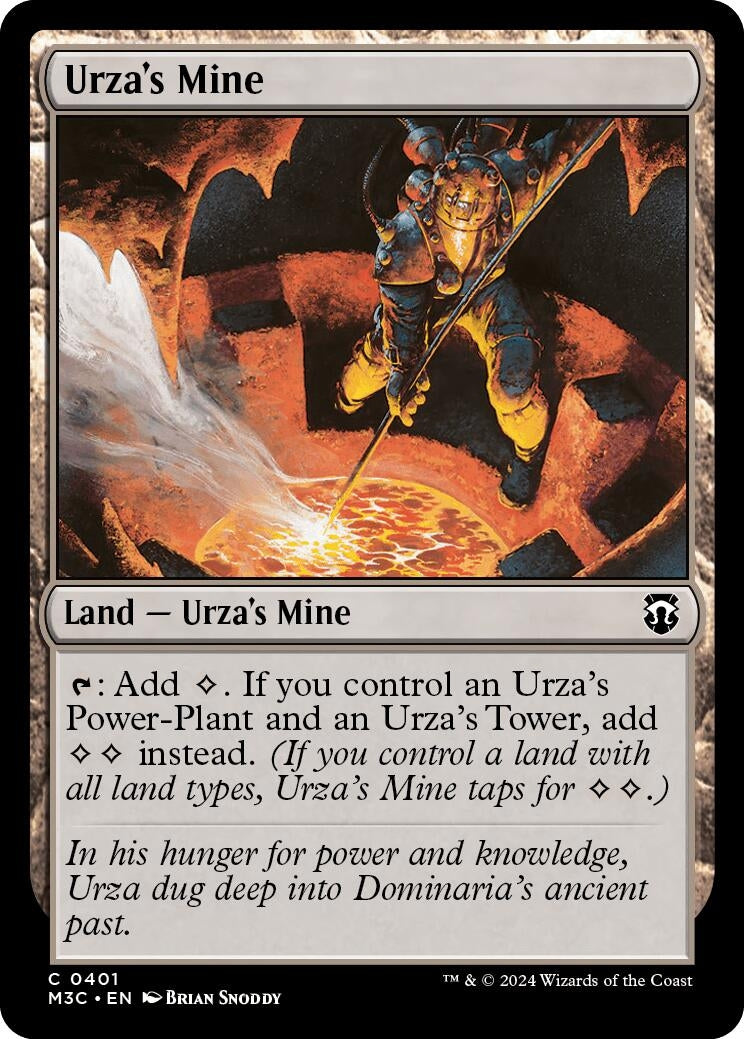 Image for Urza's Mine (Ripple Foil) (401) (M3C) - Magic: The Gathering