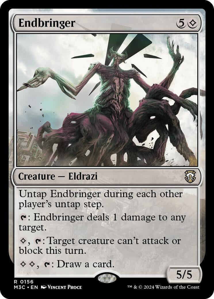 Image for Endbringer (Ripple Foil) (156) (M3C) - Magic: The Gathering