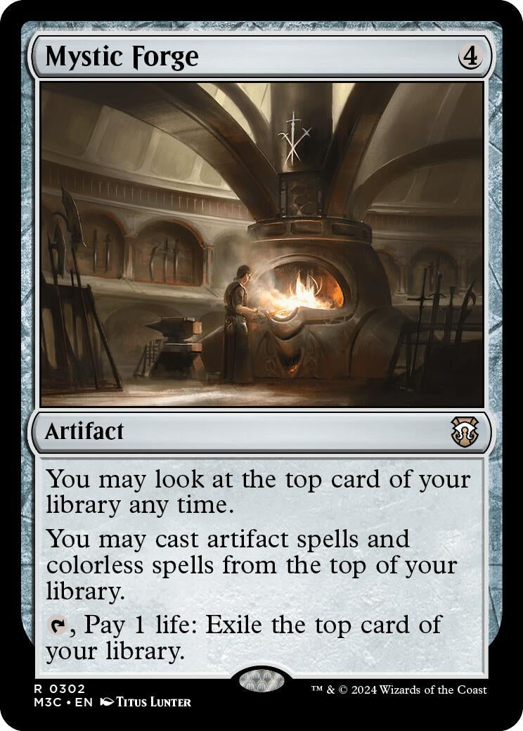 Image for Mystic Forge (Ripple Foil) (302) (M3C) - Magic: The Gathering