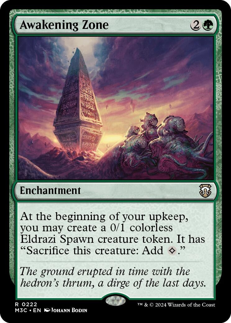 Image for Awakening Zone (Ripple Foil) (222) (M3C) - Magic: The Gathering