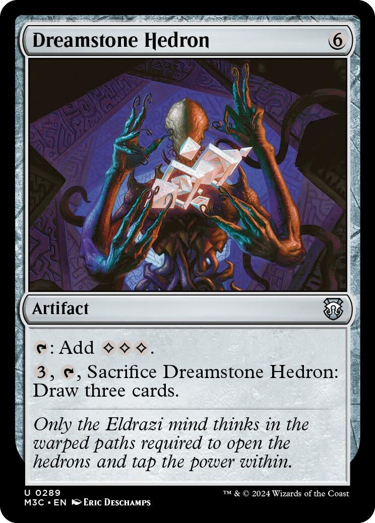 Image for Dreamstone Hedron (Ripple Foil) (289) (M3C) - Magic: The Gathering