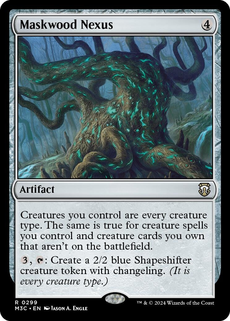 Image for Maskwood Nexus (299) (M3C) - Magic: The Gathering