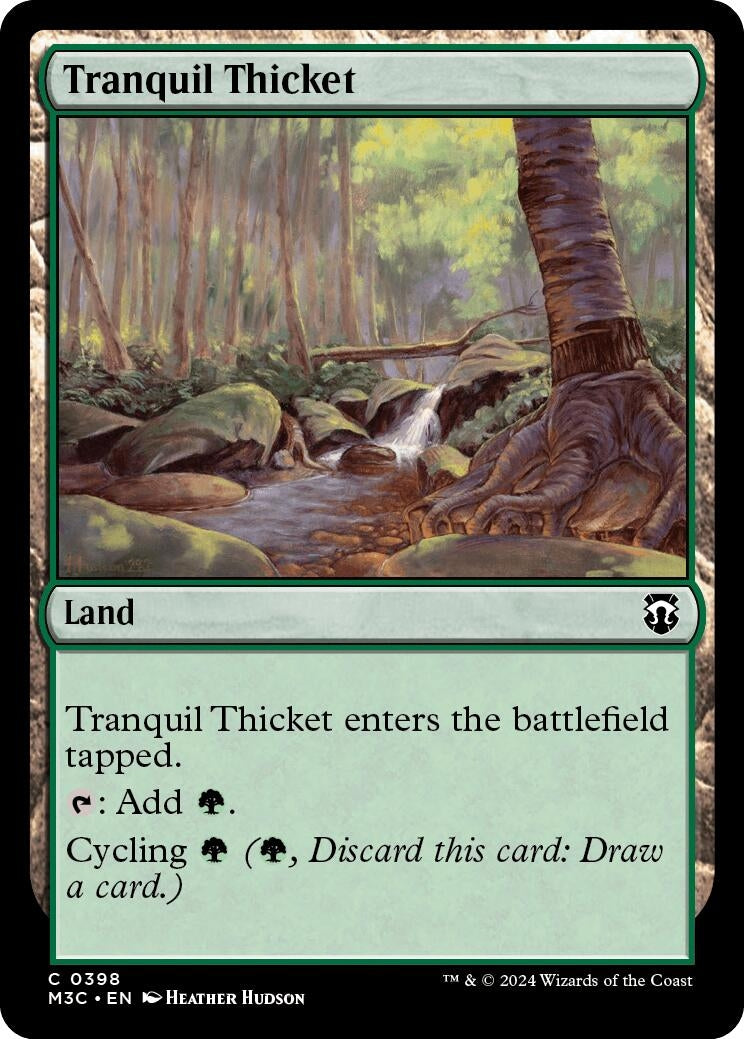 Image for Tranquil Thicket (398) (M3C) - Magic: The Gathering